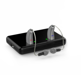 Starkey France Mini Turbo Chargeur pour aide auditive rechargeable Muse iQ R centre auditif maitre audio prothese auditive aide auditive appareil auditif acouphenes